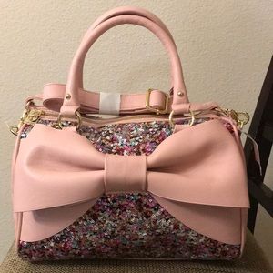 NWT Betsy’s Johnson Pink Bow Purse